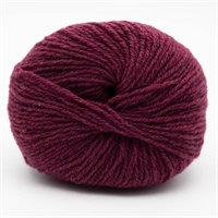 10136 Bordeaux Rød, Eco Cashmere Fingering